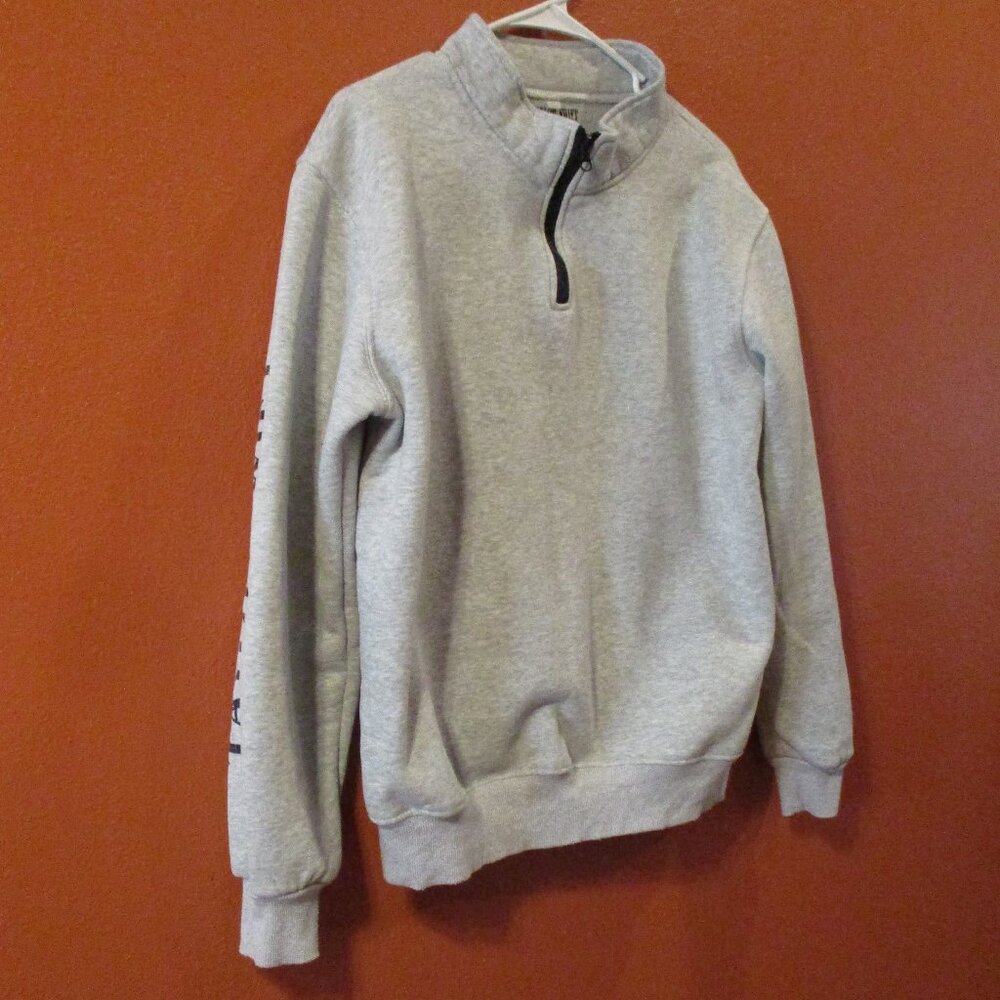 Taylor Swift Sweatshirt Era Tour Woman Medium Gray Black Blue Long Sleeve - Picture 2 of 13